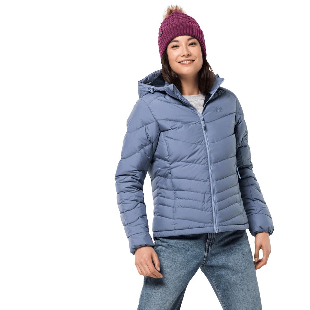 Jack Wolfskin SELENIUM Vestes Femme Lavage Bleu - KNWPIFO-72